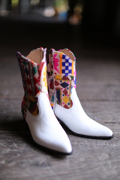 Isabel marant patchwork boots on sale