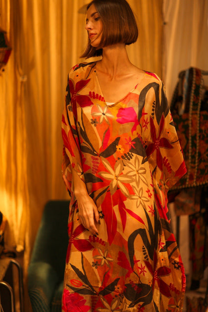 YARO CAPE KAFTAN