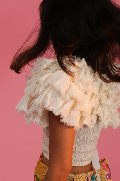 COTTON TOP MANON, hand made - MOMO NEW YORK - sustainable