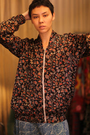 SILK BOMBER JACKET ANCHA TRIXIE