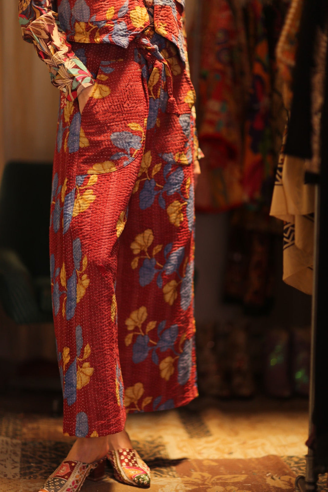 【PORTERNA】Manto Momo Lounge Pants LOUNGE PANTS, COMFY PANTS FOR HOME & OUT - MOMO NEW YORK