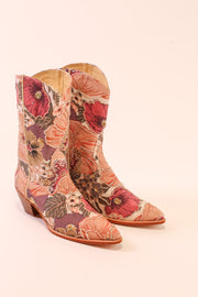 SEQUIN EMBROIDERED WESTERN BOOTS TISA