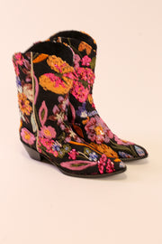 SEQUIN EMBROIDERED BOOTS TAYLOR