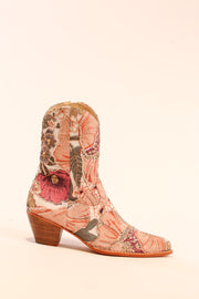 SEQUIN SILK EMBROIDERED BOOTS BALVE