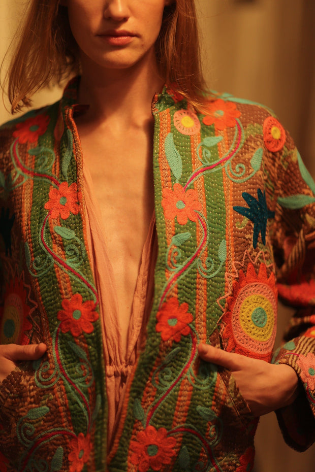 JACKET INGRID ALORA EMBROIDERED