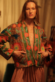 JACKET INGRID ALORA EMBROIDERED
