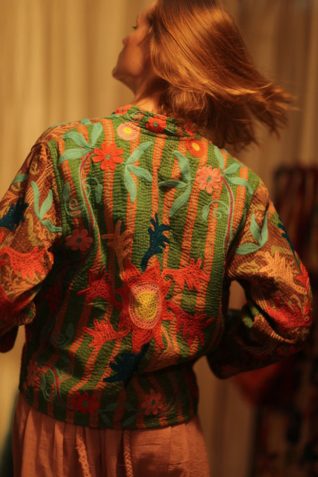 JACKET INGRID ALORA EMBROIDERED