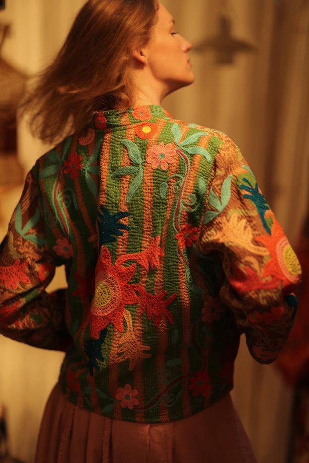 JACKET INGRID ALORA EMBROIDERED