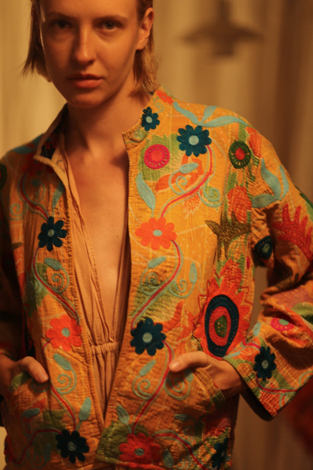 JACKET INGRID MICA EMBROIDERED