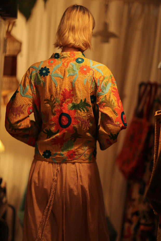 JACKET INGRID MICA EMBROIDERED