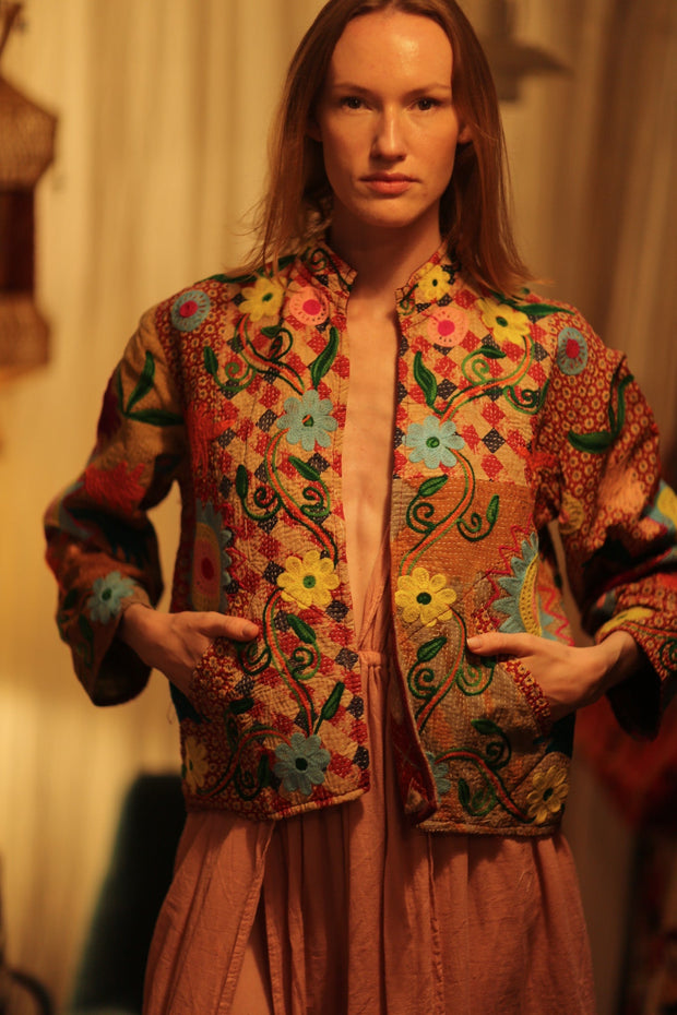 JACKET INGRID LOE EMBROIDERED