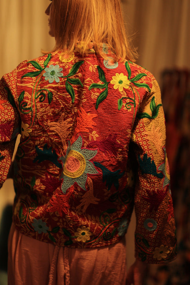 JACKET INGRID LOE EMBROIDERED