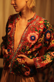 JACKET INGRID ZARINA EMBROIDERED