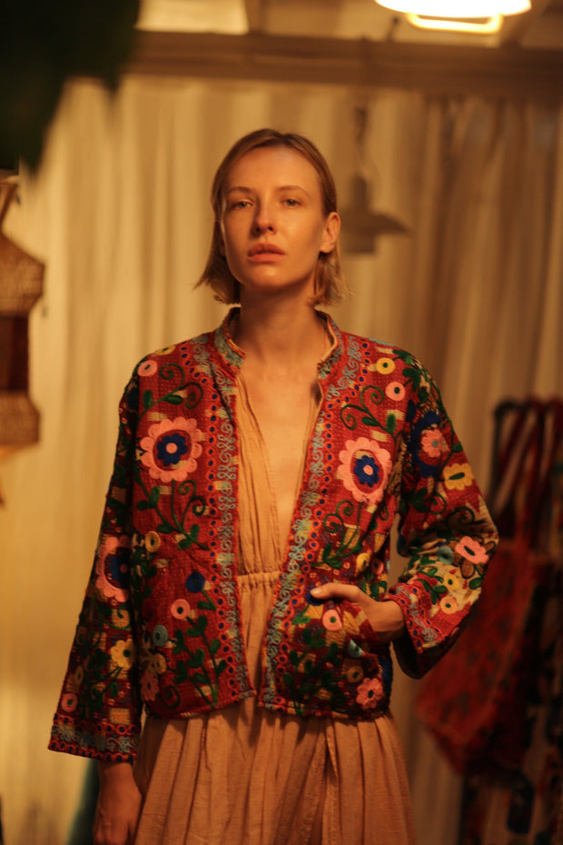 JACKET INGRID ZARINA EMBROIDERED