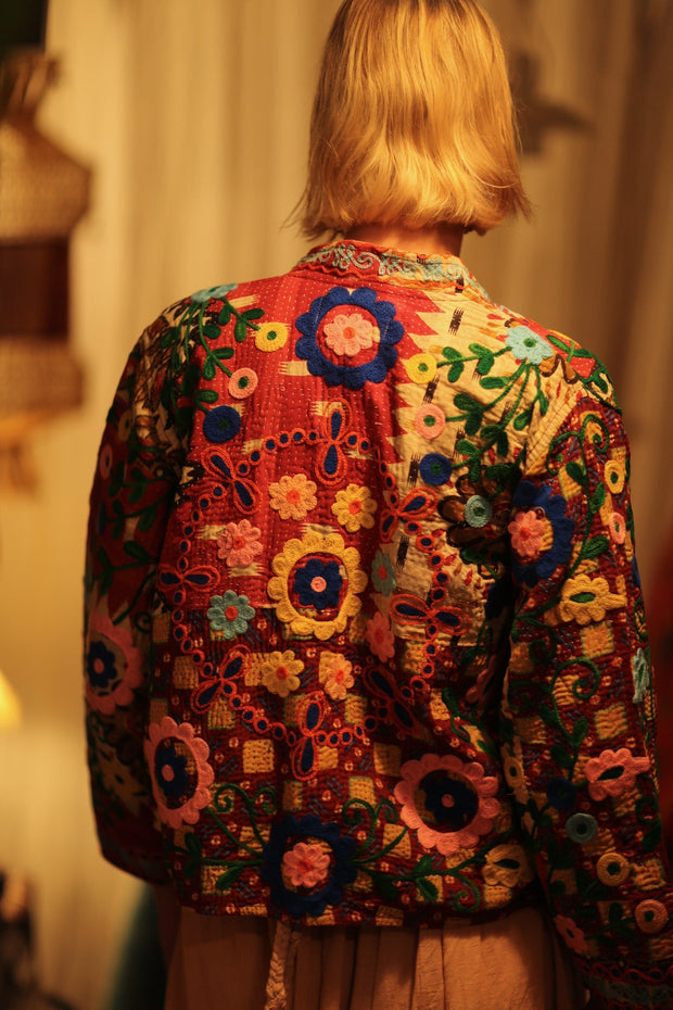 JACKET INGRID ZARINA EMBROIDERED
