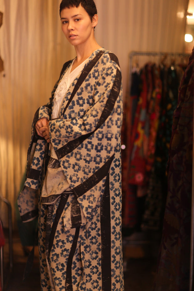 HAND LOOM COTTON KIMONO PINA DAI