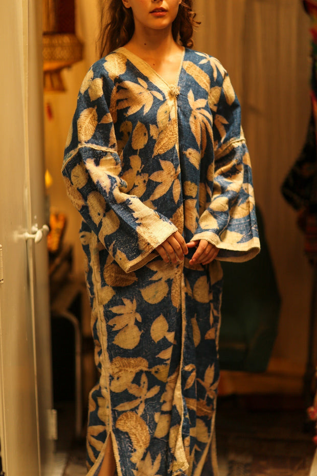 ABIGAIL KANCHON KAFTAN DRESS B2 - sustainably made MOMO NEW YORK sustainable clothing, dresskaftan slow fashion