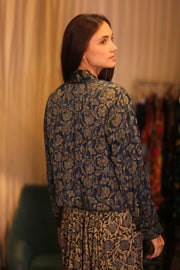 BOMBER SILK JACKET AMADA - BANGKOK TAILOR CLOTHING STORE - HANDMADE CLOTHING