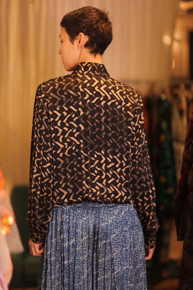 BOMBER SILK JACKET RILAY - BANGKOK TAILOR CLOTHING STORE - HANDMADE CLOTHING