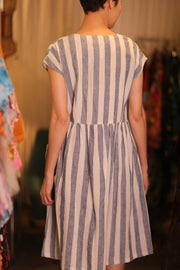 COTTIN DRESS EDITH LALI - sustainably made MOMO NEW YORK sustainable clothing, cotton slow fashion