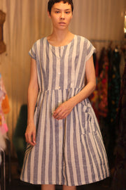 COTTIN DRESS EDITH LALI - sustainably made MOMO NEW YORK sustainable clothing, cotton slow fashion