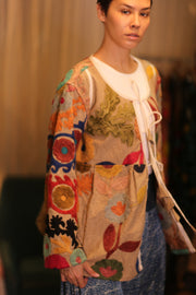 DOLLY JACKET EVE SUZANI RANA - sustainably made MOMO NEW YORK sustainable clothing, Coat slow fashion