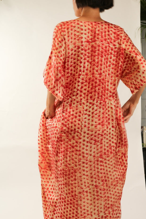 KAFTAN DRESS CURU - sustainably made MOMO NEW YORK sustainable clothing, dress slow fashion