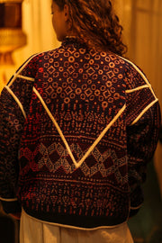 KANTHA JACKCET LINDA - sustainably made MOMO NEW YORK sustainable clothing, coatandjacket slow fashion