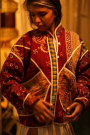 KANTHA JACKET CARMEN - sustainably made MOMO NEW YORK sustainable clothing, coatandjacket slow fashion