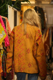 KANTHA JACKET MITRA - sustainably made MOMO NEW YORK sustainable clothing, slow fashion