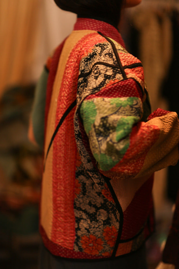 KANTHA JACKET ZINA - sustainably made MOMO NEW YORK sustainable clothing, bestseller slow fashion