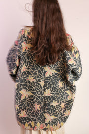 KANTHA KIMONO JACKET LAMAZ - sustainably made MOMO NEW YORK sustainable clothing, Coat slow fashion