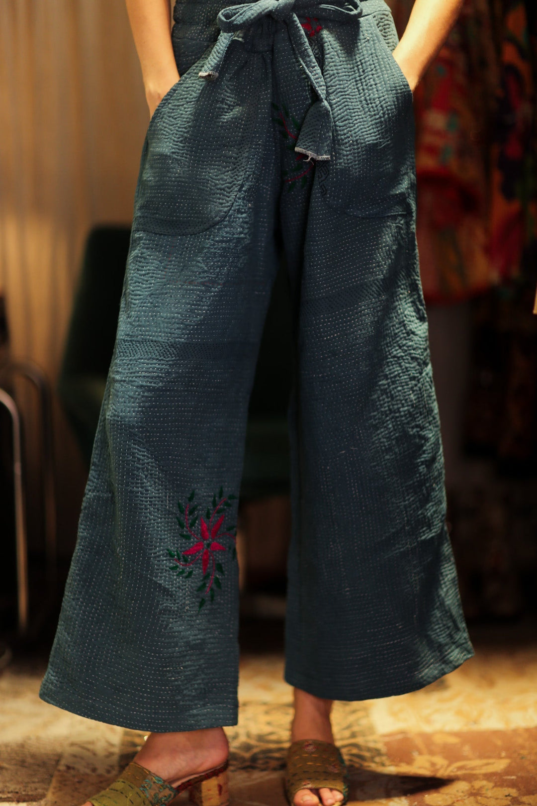 【PORTERNA】Manto Momo Lounge Pants LOUNGE PANTS, COMFY PANTS FOR HOME & OUT - MOMO NEW YORK
