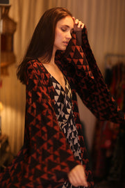 PINA WING KIMONO HONEY - BANGKOK TAILOR CLOTHING STORE - HANDMADE CLOTHING
