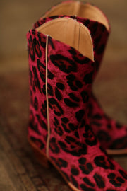 PINK LEO WESTERN BOOTS MOBLEY - sustainably made MOMO NEW YORK sustainable clothing, boots slow fashion
