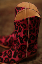 PINK LEO WESTERN BOOTS MOBLEY - sustainably made MOMO NEW YORK sustainable clothing, boots slow fashion