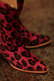 PINK LEO WESTERN BOOTS MOBLEY - sustainably made MOMO NEW YORK sustainable clothing, boots slow fashion
