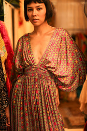 SILK DRESS BOZENA - sustainably made MOMO NEW YORK sustainable clothing, dress slow fashion