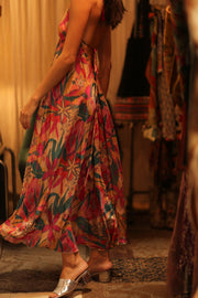 SILK DRESS HANNAH PHAYAM EDIT - sustainably made MOMO NEW YORK sustainable clothing, dress slow fashion