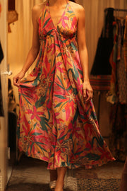 SILK DRESS HANNAH PHAYAM EDIT - sustainably made MOMO NEW YORK sustainable clothing, dress slow fashion