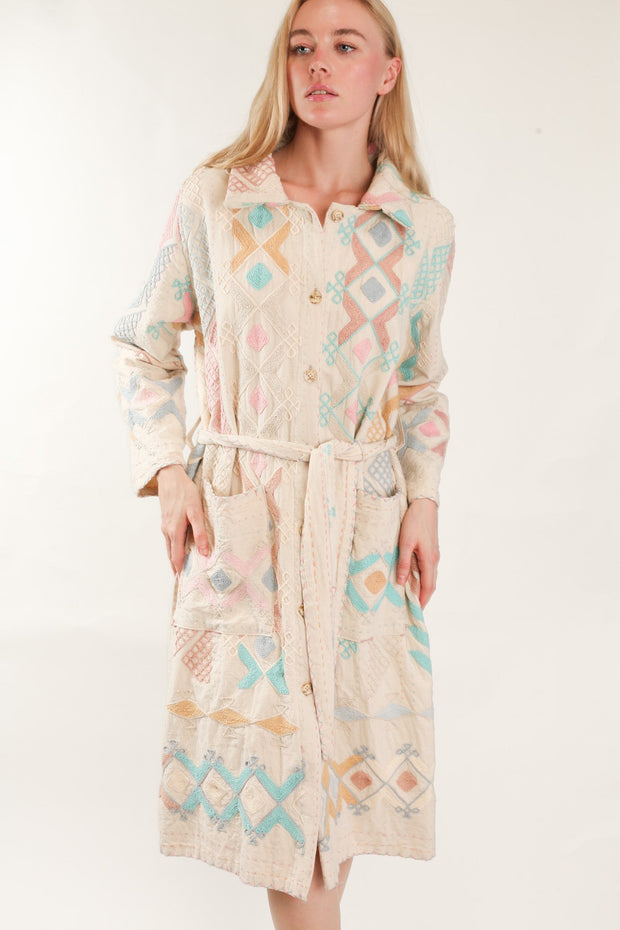 SUZANI COAT OMAIRA - sustainably made MOMO NEW YORK sustainable clothing, Coat slow fashion