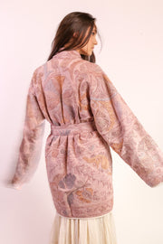 SUZANI EMBROIDERED JACKET COAT AYMA - sustainably made MOMO NEW YORK sustainable clothing, Jacket slow fashion