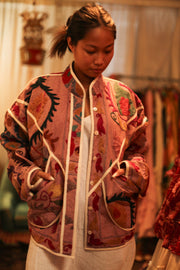 SUZANI JACKET AINAH - sustainably made MOMO NEW YORK sustainable clothing, Jacket slow fashion