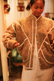 SUZANI JACKET BARO - sustainably made MOMO NEW YORK sustainable clothing, slow fashion