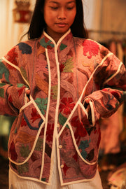 SUZANI JACKET BESI - sustainably made MOMO NEW YORK sustainable clothing, slow fashion