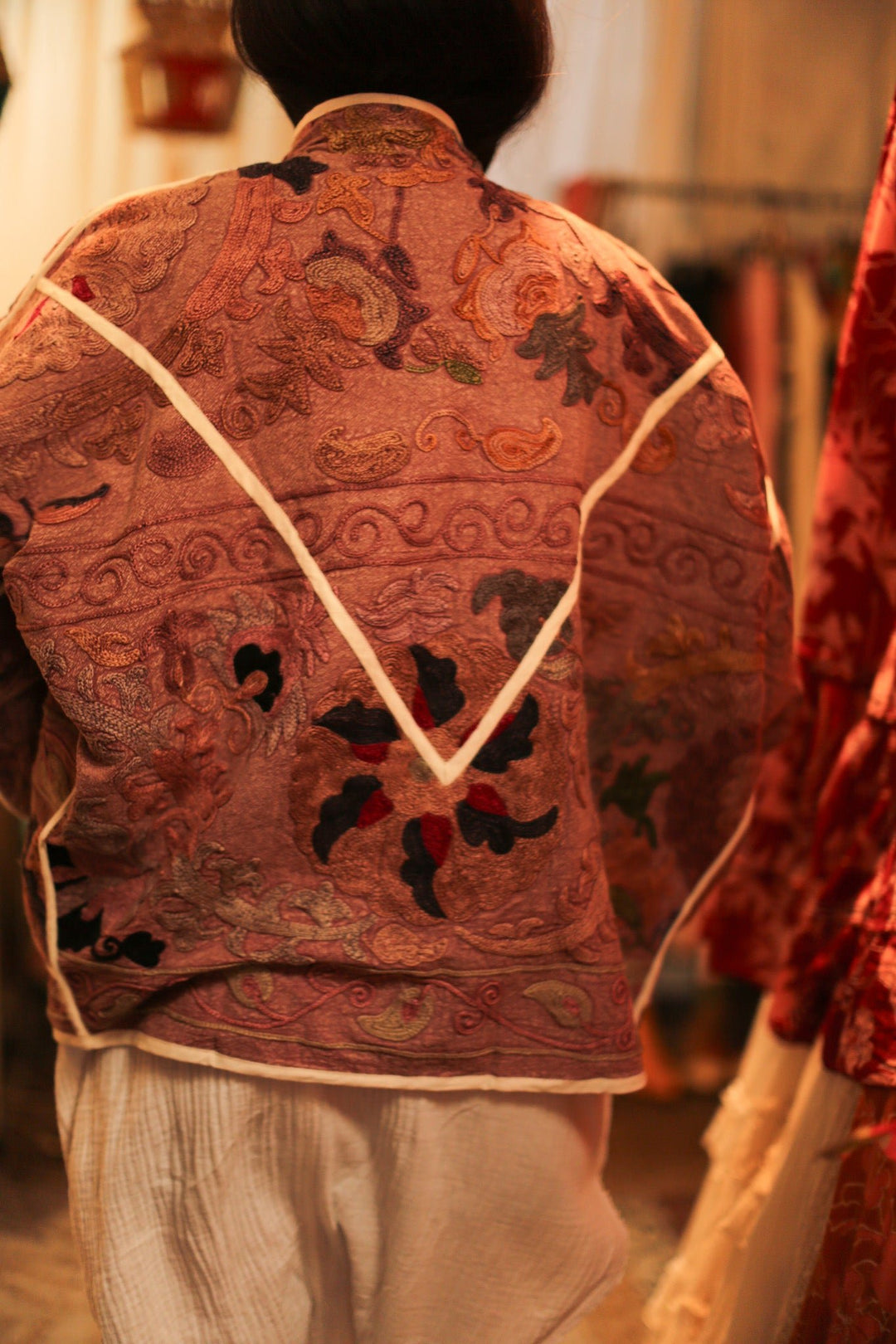 SUZANI JACKET DYLAN, hand made - MOMO NEW YORK - sustainable fashion