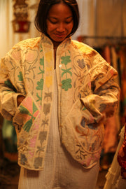 SUZANI JACKET GAMI - sustainably made MOMO NEW YORK sustainable clothing, slow fashion