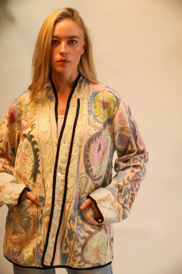 SUZANI JACKET LOLY - sustainably made MOMO NEW YORK sustainable clothing, Jacket slow fashion