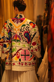 SUZANI KIMONO JACKET MONTY - sustainably made MOMO NEW YORK sustainable clothing, bestseller slow fashion
