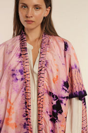 100% SILK KIMONO NUN - sustainably made MOMO NEW YORK sustainable clothing, kimono slow fashion